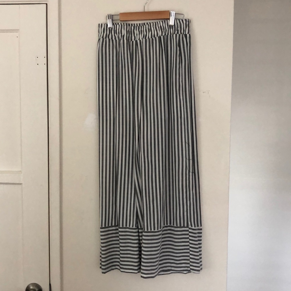 Stripe Loose Pants